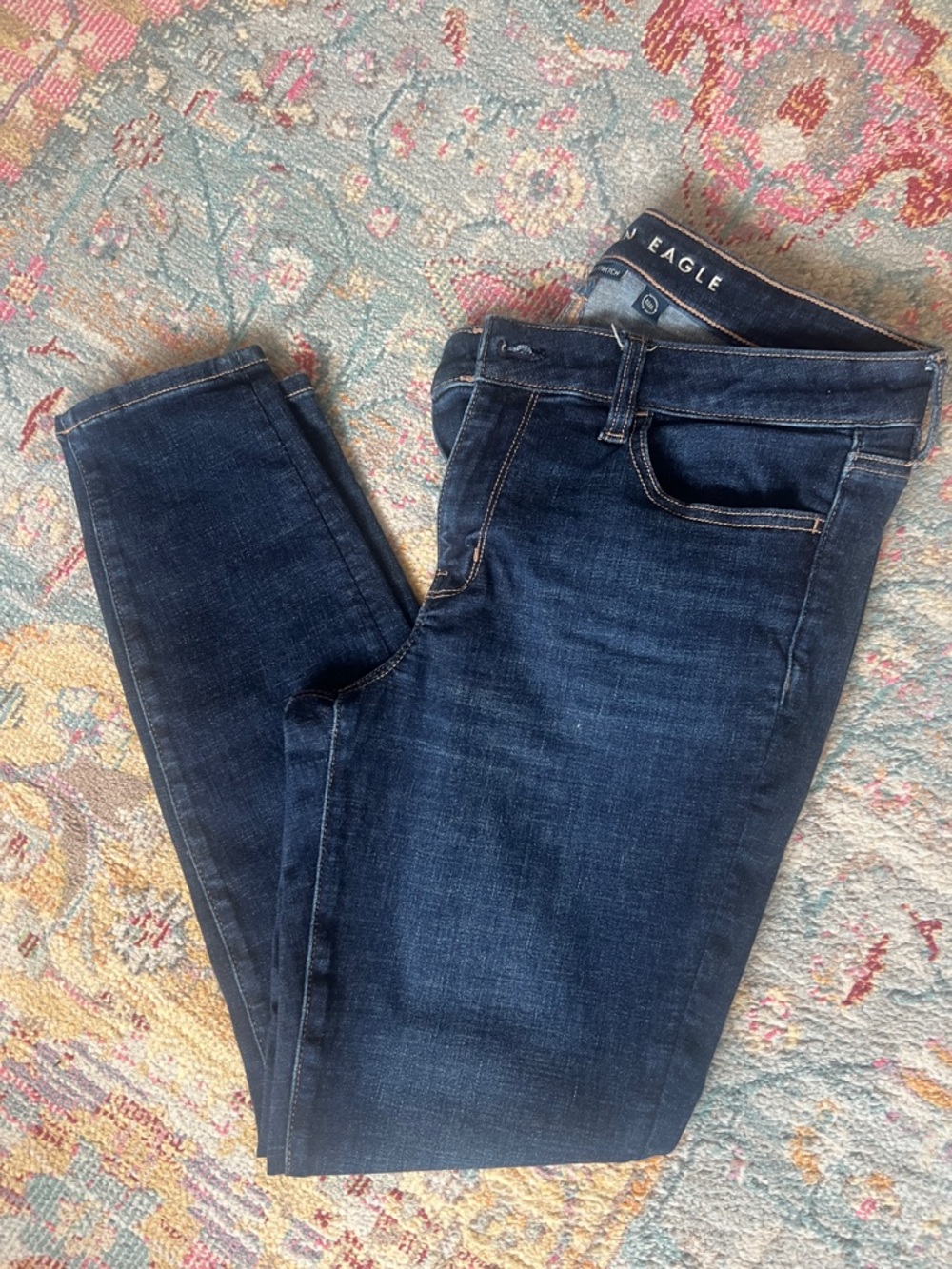 American Eagle Outfitters Dark Blue Women's Jeggings